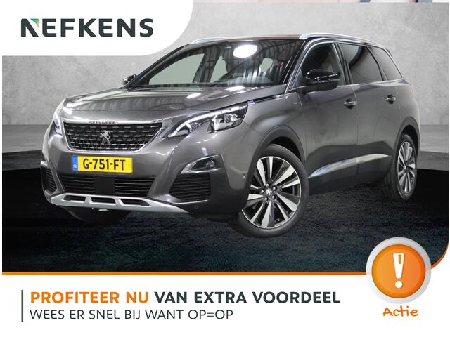Peugeot 5008 130PK HDI GT-Line | AppleCarPlay/AndroidAuto | Cruise Control | Climate Control | Camera | Schuifkanteldak | 7 PERSOONS! | Navigatie | Isofix | Parkeersensoren | FULL LED | Two-Tone |