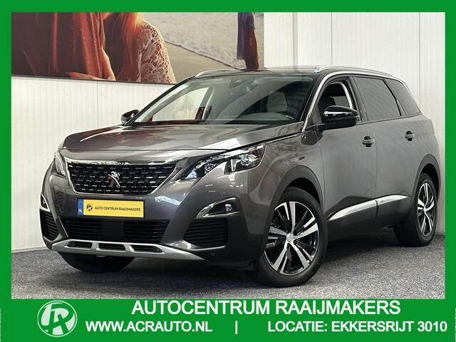 Peugeot 5008 1.2 PureTech Allure Avantage 7 PERSOONS PANORAMADAK VOL LEDER AFN. TREKHAAK STOELVERWARMING CRUISE CONTROL NAVIGATIE 3010