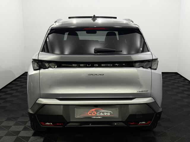 Peugeot 5008 1.2 Hybrid 145 GT 7P Pano, Camera, Half leder, Winterpakket, Keyless start, Elektrische achterklep, Cruise control adaptief, 2 jaar garantie