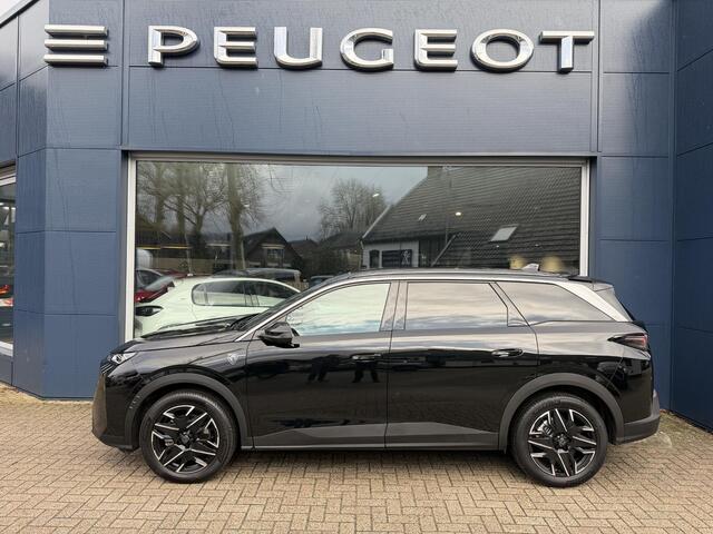Peugeot 5008 1.2 Hybrid 145 PK GT Automaat | Elektrische Kofferklep | Panorama Schuif-/Kanteldak | 7-Zits | Navigatie | Parkeercamera | Keyless Entry | Parkeersensoren V+A | Full LED Verlichting | Stoel- & Stuurverwarming | 19" Lichtmetalen Velgen |