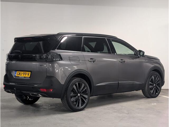 Peugeot 5008 GT 1.2 Hybrid 145pk e-DSC6 | SCHUIF/KANTELDAK | HANDSFREE A.KLEP | ALCANTARA | MEMORY SEATS | BLACK PACK | 360° CAMERA