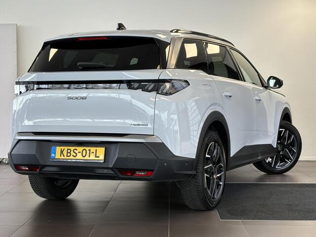 Peugeot 5008 Allure Pack 1.2 Hybrid 145pk e-DSC6 | PANORAMIC NAVIGATION | 7-ZITS | STOEL+STUURVERW. | KEYLESS ENTRY | AGR-STOEL | 3-ZONE CLIMATE | DAB+ | ADAPTIVE CRUISE