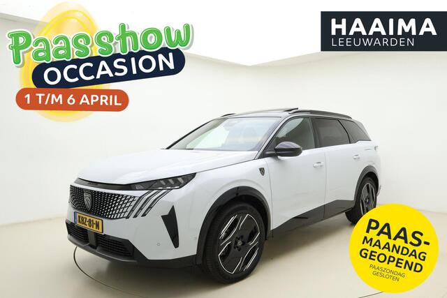 Peugeot 5008 e-5008 GT Exclusive Dual Motor 73 kWh AGR l Nappa Leder l Elektrisch Verstelbaar + Verwarmd/Massage l Matrix LED l Panoramic View l 360 Vision l ACC l DAB l Wireless Apple Carplay & Android Auto l Bluetooth l PDC l LMV