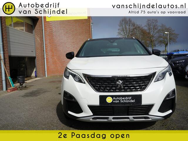 Peugeot 5008 1.2 PURETECH GT LINE VOL LUXE 7P 7ST PERFECT ONDERHOUDEN RECENT NWE DISTRIBUTIERIEM!! 360CAMERA PANORAMADAK FULL LED ZWARTE HEMEL 18INCH ADAPTIEVE CRUISE ANDROID/APPLECARPLAY NAVI STOELVERWARMING ELECTR.STOEL+MEMORY FOCAL KEYLESS PDC V+A ENZ...