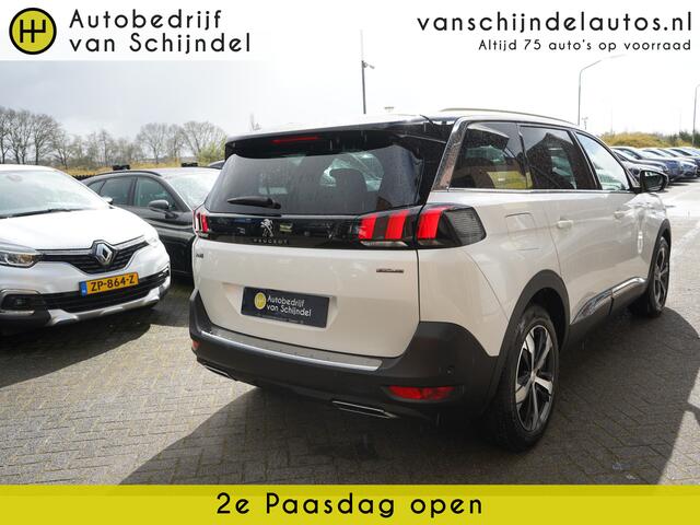 Peugeot 5008 1.2 PURETECH GT LINE VOL LUXE 7P 7ST PERFECT ONDERHOUDEN RECENT NWE DISTRIBUTIERIEM!! 360CAMERA PANORAMADAK FULL LED ZWARTE HEMEL 18INCH ADAPTIEVE CRUISE ANDROID/APPLECARPLAY NAVI STOELVERWARMING ELECTR.STOEL+MEMORY FOCAL KEYLESS PDC V+A ENZ...