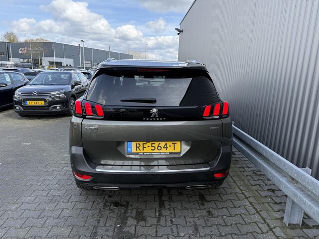 Peugeot 5008 1.2 PureTech GT-Line 7p. Leer/Stof, Dig.Cockpit, Navi, CC, PDC & Cam, LED, LM, nw. APK - Inruil Mogelijk -