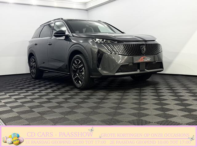 Peugeot 5008 1.2 Hybrid 145 GT 7P Camera, Half leder, Navi, Apple carplay, Winterpakket, Rijstrook correctie, Elektrische achterklep, Cruise control, 2 jaar garantie
