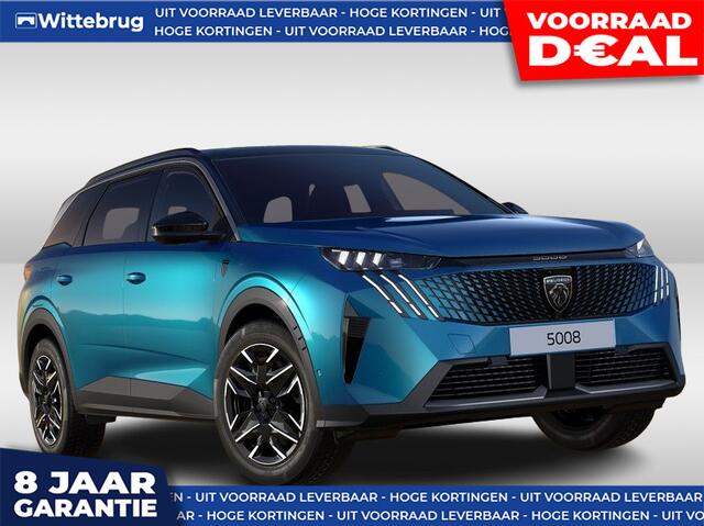 Peugeot 5008 1.2 Hybrid 145 GT Exclusive DIRECT RIJDEN - PANORAMADAK - 8 JAAR GARANTIE
