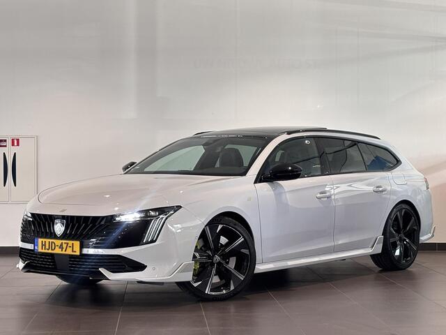 Peugeot 508 SW PSE by Peugeot Sport PHEV HYbrid 360pk 4x4 AUTOMAAT | SCHUIF/KANTELDAK | HANDSFREE A.KLEP | 360° CAMERA | ALCANTARA/LEDER | NAVI | DAB+ |