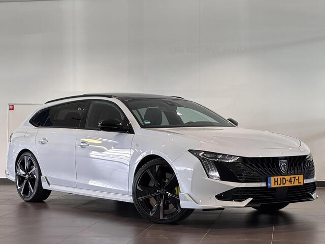 Peugeot 508 SW PSE by Peugeot Sport PHEV HYbrid 360pk 4x4 AUTOMAAT | SCHUIF/KANTELDAK | HANDSFREE A.KLEP | 360° CAMERA | ALCANTARA/LEDER | NAVI | DAB+ |
