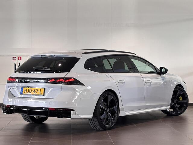 Peugeot 508 SW PSE by Peugeot Sport PHEV HYbrid 360pk 4x4 AUTOMAAT | SCHUIF/KANTELDAK | HANDSFREE A.KLEP | 360° CAMERA | ALCANTARA/LEDER | NAVI | DAB+ |