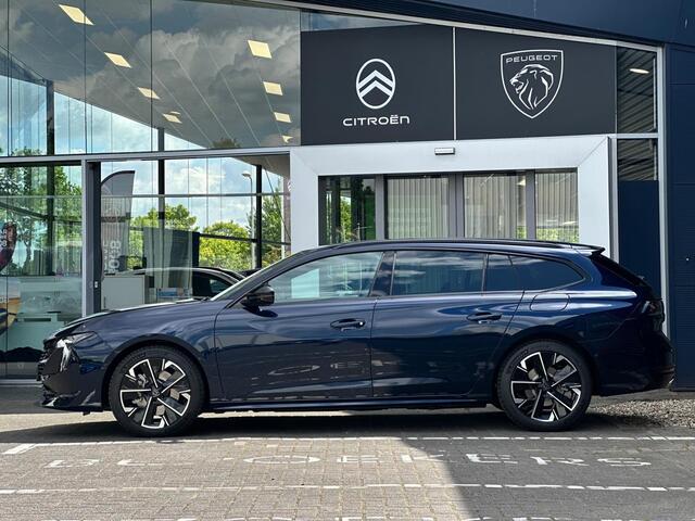 Peugeot 508 SW 1.6 HYbrid 180 Allure | Stoelmassage/-verwarming/-bediening + geheugen | NAPPA Leer | Adaptive Cruise Control | Trekhaak | Elektrische kofferbak |