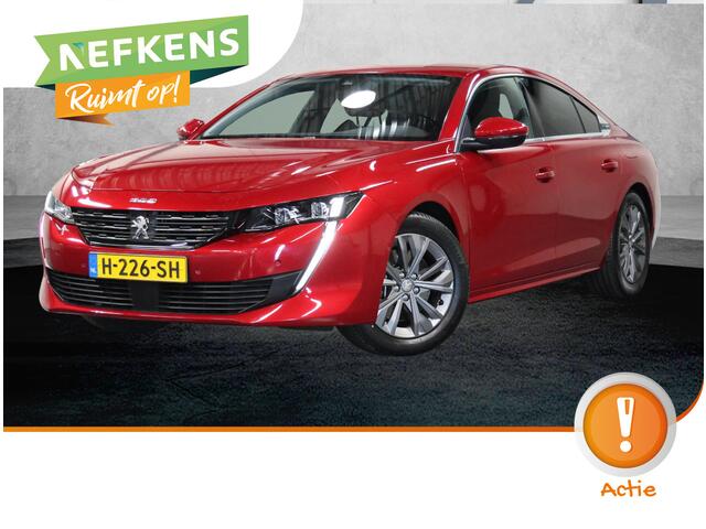 Peugeot 508 1.6 225PK HYbrid Blue Lease Allure Avantage | AppleCarPlay/AndroidAuto | Navigatie | Adaptief Cruise Control | Keyless | FULL LED | Camera | Virt.Cockpit | Elektrische Klep | Isofix | Privacy Glass | Parkeersensoren |