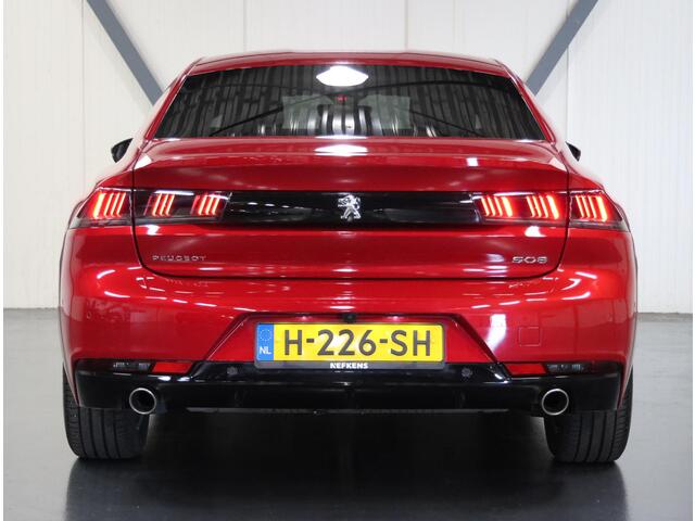 Peugeot 508 1.6 225PK HYbrid Blue Lease Allure Avantage | AppleCarPlay/AndroidAuto | Navigatie | Adaptief Cruise Control | Keyless | FULL LED | Camera | Virt.Cockpit | Elektrische Klep | Isofix | Privacy Glass | Parkeersensoren |