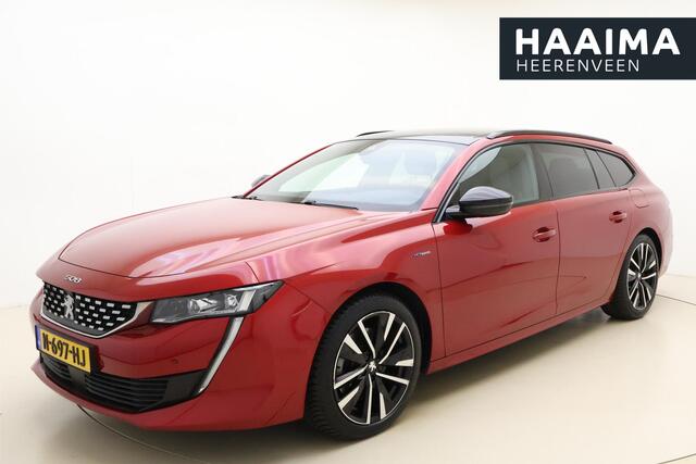 Peugeot 508 SW 1.6 HYbrid Première 225pk | glazen Schuifdak | Trekhaak | Adaptive Cruise Control | Focal | Stoelverwarming