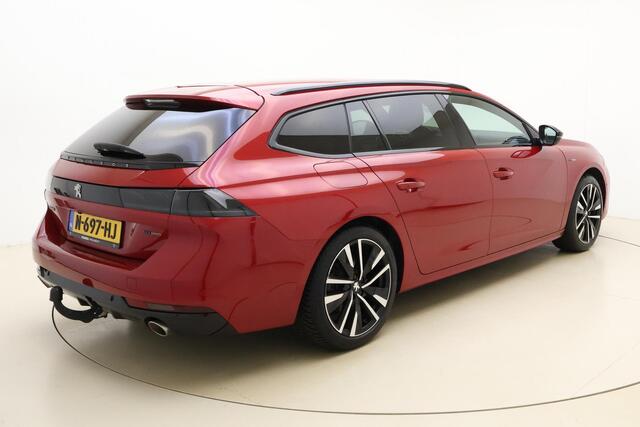 Peugeot 508 SW 1.6 HYbrid Première 225pk | glazen Schuifdak | Trekhaak | Adaptive Cruise Control | Focal | Stoelverwarming