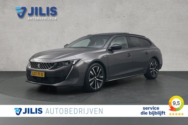 Peugeot 508 SW 1.6 HYbrid Blue Lease GT | Elektrisch panoramadak | Half lederen bekleding | Rondom camera | Adaptieve cruise control | LED