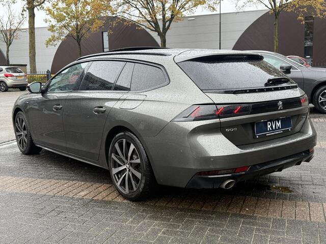 Peugeot 508 1.6 HYbrid Blue Lease GT BOMVOL! | PANO| MEMORY STOEL MET MASSAGE| ELEK. ACHTERKLEP| CAMERA| FOCAL AUDIO| DODE HOEK|