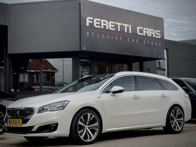 Peugeot 508 SW 2.0 AUT6 BLUEHDI PREMIUM GT-LINE 181PK PANODAK SPORTLEDER NAVI CAMERA AIRCO HEAD-UPP LED LMV-19INCH PDC