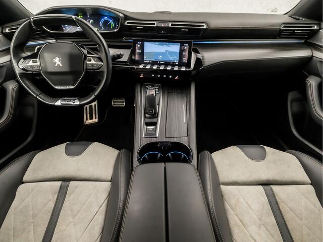 Peugeot 508 SW 1.6 Plug-in HYbrid GT Sport 225Pk Automaat (APPLE CARPLAY, GROOT NAVI, FOCAL AUDIO, LEDER, STOELVERWARMING, SPORTSTOELEN, GETINT GLAS, KEYLESS, NIEUWE APK, NIEUWSTAAT)
