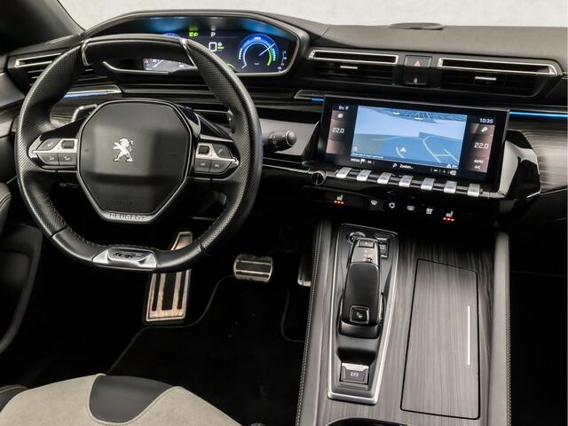 Peugeot 508 SW 1.6 Plug-in HYbrid GT Sport 225Pk Automaat (APPLE CARPLAY, GROOT NAVI, FOCAL AUDIO, LEDER, STOELVERWARMING, SPORTSTOELEN, GETINT GLAS, KEYLESS, NIEUWE APK, NIEUWSTAAT)