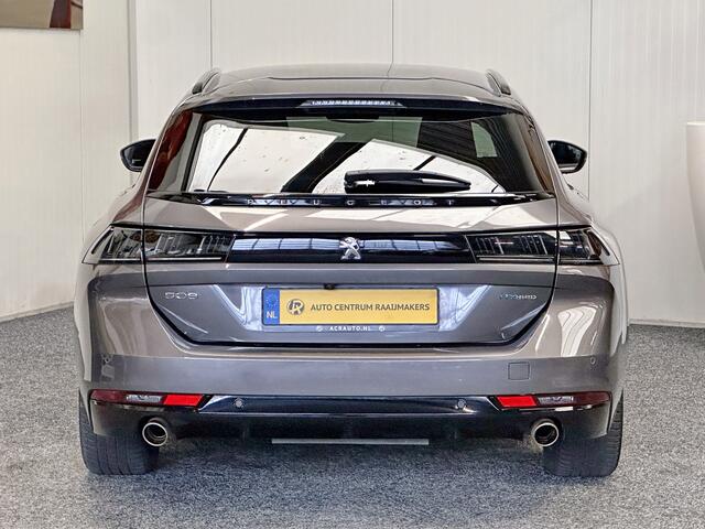 Peugeot 508 SW 1.6 HYBRID ALLURE PACK BUSINESS NAVIGATIE CRUISE CONTROL APPLE CARPLAY/ANDROID RIJSTROOKSENSOREN DODEHOEKSENSOREN ACHTERUITRIJCAMERA ZEER MOOI !! 3010
