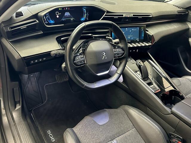 Peugeot 508 SW 1.6 HYBRID ALLURE PACK BUSINESS NAVIGATIE CRUISE CONTROL APPLE CARPLAY/ANDROID RIJSTROOKSENSOREN DODEHOEKSENSOREN ACHTERUITRIJCAMERA ZEER MOOI !! 3010