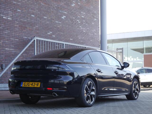 Peugeot 508 1.6 HYbrid 225 GT | elektrisch bedienbare achterklep | Focal audio | Draadloze telefoonoplader | Stoelverwarming | Matrix led koplampen | Keyless entry en start | Camera rondom