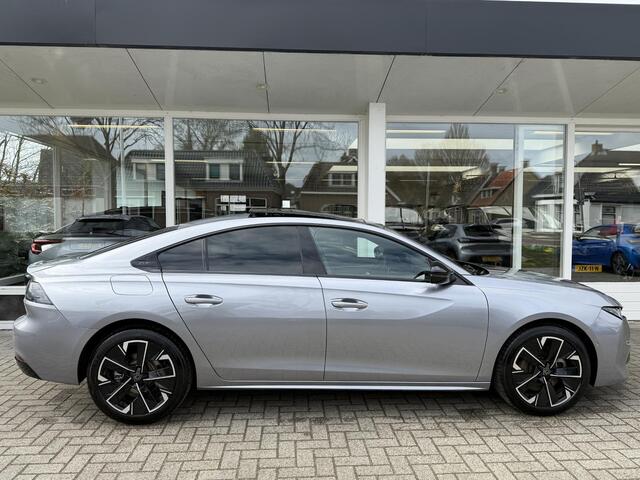 Peugeot 508 1.6 HYbrid 225 GT | Schuif-/kanteldak | Nappa Lederen | Memory functie | Elektr. achterklep | Navigatie | Camera voor & achter