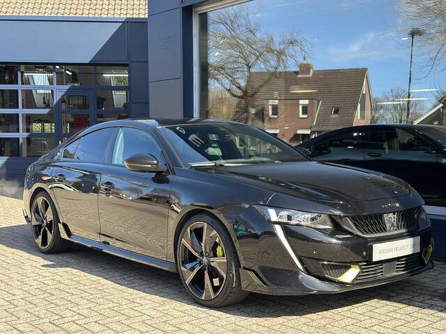 Peugeot 508 1.6 HYbrid Peugeot Sport Engineered | PSE Sport Uitvoering | 360 PK | 4x4 Aandrijving | FOCAL Audio | 360 Graden Camera | 20" Lichtmetalen Velgen | Sportonderstel | Alcantara -Lederen Bekleding | Elektrische Stoelverstelling | Navigatie | Keyless Entry |
