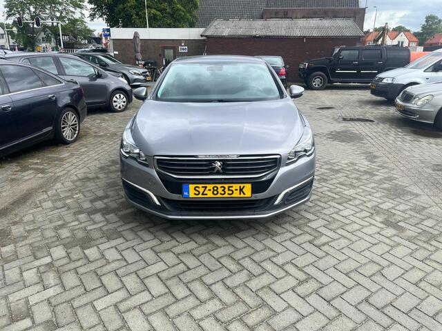 Peugeot 508 1.6 e-THP Blue Lease Executive automaat ecc navi led elec ramen lm velgen foto s volgen