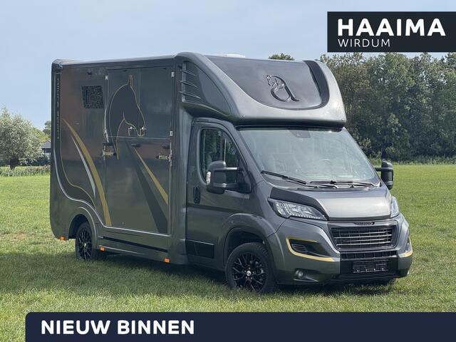 Peugeot BOXER Allure Sport Paardenwagen | Hengsten uitvoering | Ventilatie | Zijramen | Camera | Leder