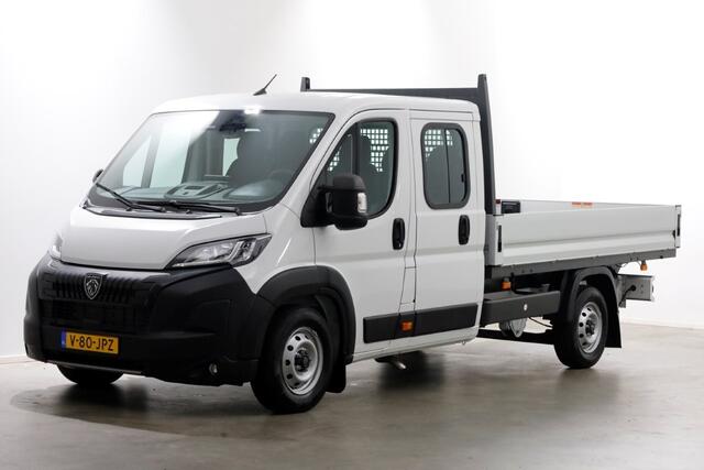 Peugeot BOXER 2.2 BlueHDi 140pk D.C. Open Laadbak Trekhaak 3000kg BPM-Vrij 11-2024