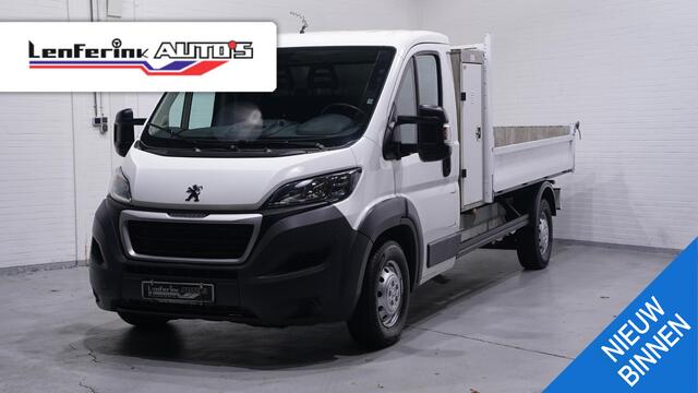 Peugeot BOXER 2.0 HDI 163 pk Kipper LxBxH 310x201x30 cm Airco Navi, Trekhaak, 3-Zits