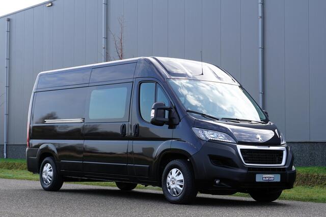 Peugeot BOXER 335 2.2 BlueHDi 165 L3H2 Premium in topstaat |2x schuifdeur |Standkachel |Luchtvering |2x airbag |Camera |Cruise |Navi |1e eigenaar |3500 KG |165 pk