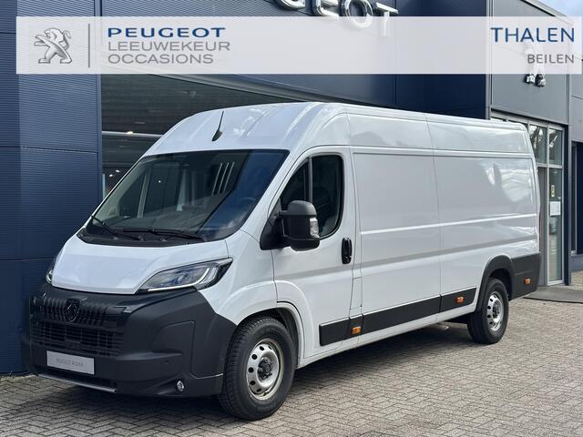 Peugeot BOXER 2.2 BlueHDi 180 PK Automaat L4H2 | Zeer Complete Bus | Zakelijk BPM Vrij | Full LED Verlichting | Navigatie | Climate Control | Volledige Betimmering | Camera | Digitale Binnenspiegel | Multifunctioneel Stuurwiel | 3.000 KG Trekgewicht | Dode Hoek Signale