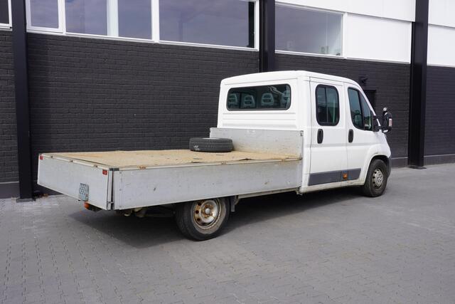 Peugeot BOXER 2.0 BlueHDI 163PK L3 DC Openlaadbak EURO 6 - Airco - Trekhaak - ¤ 15.900,- Excl.