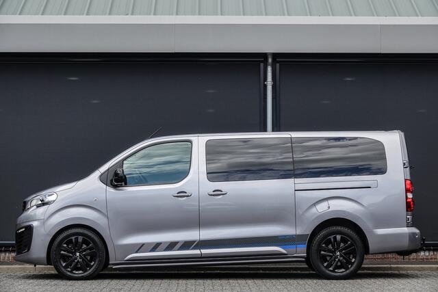 Peugeot EXPERT Long 2.0 BlueHDI 177Pk Aut. | Sport | Dubbel Cabine | 5-Persoons | 2xSchuifdeur | 360° Camera | Head-Up Display | Leder | Trekhaak | 17''