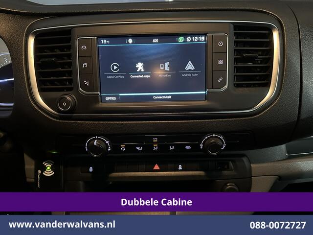 Peugeot EXPERT 2.0 BlueHDI 123pk L3H1 Dubbele cabine Euro6 Airco | 5-Zits | Navigatie | Imperiaal | Cruisecontrol Apple Carplay, Android Auto, Parkeersensoren