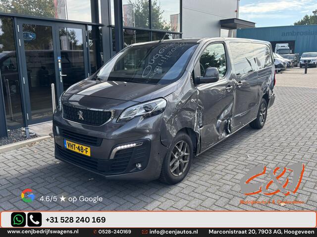 Peugeot EXPERT 2.0 BlueHDI 180 Long Asphalt DC Zijschade Dubbel Cabine Export