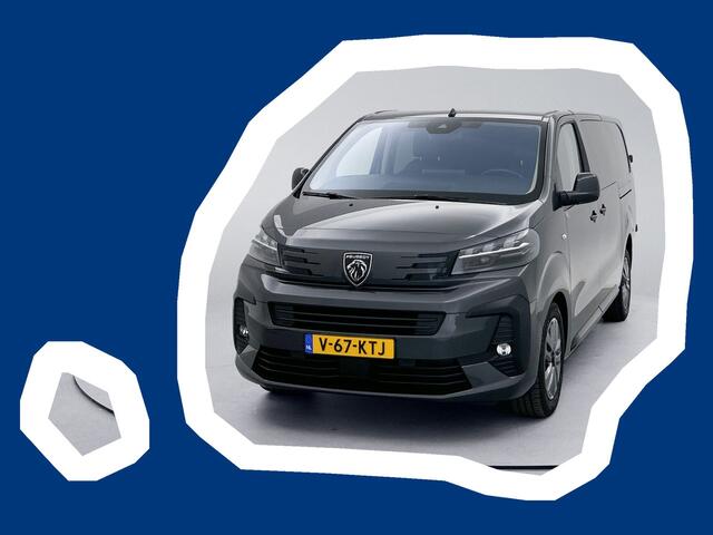 Peugeot EXPERT 2.0 BlueHDi 180 S&S L3 DC Vol opties Dubbele cabine Stoelmassage Leder Climate control Navigatie