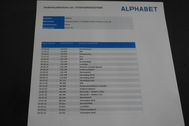 Peugeot EXPERT 2.0 BlueHDI L3 120PK EURO 6 - Airco - Navi - Cruise - ¤ 12.900,- Excl.