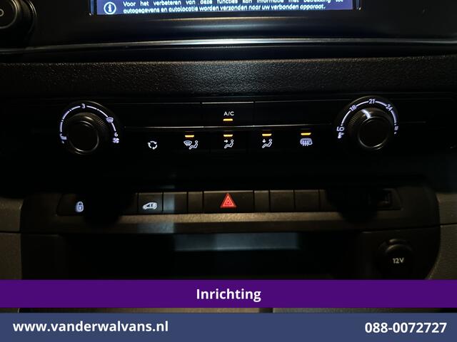 Peugeot EXPERT 2.0 BlueHDI 123pk L1H1 Inrichting Euro6 Airco | Apple Carplay | Android Auto | Omvormer Cruisecontrol, Trekhaak, Parkeersensoren, Bijrijdersbank