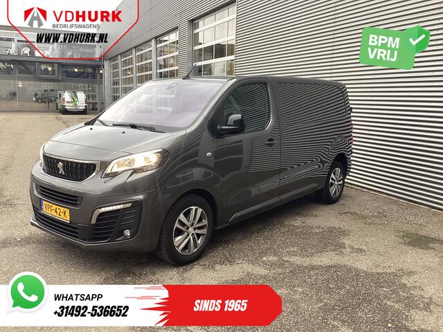 Peugeot EXPERT 2.0 HDI 145 pk BPM VRIJ! NL Auto/ 3 Pers./ 2.5t Trekverm./ Carplay/ Cruise/ Airco/ Camera/ Navi/ PDC