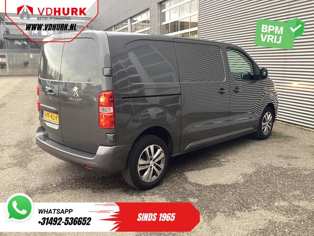 Peugeot EXPERT 2.0 HDI 145 pk BPM VRIJ! NL Auto/ 3 Pers./ 2.5t Trekverm./ Carplay/ Cruise/ Airco/ Camera/ Navi/ PDC