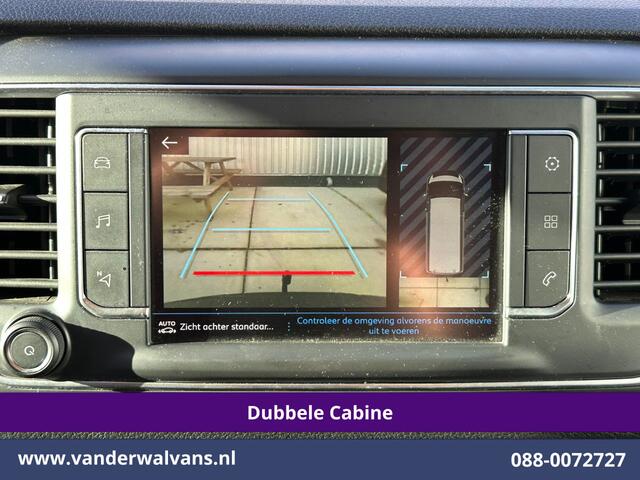 Peugeot EXPERT 2.0 BlueHDI 177pk Automaat L3H1 Dubbele cabine SPORT Euro6 Airco | 6-Zits | Leder | 2x Zijdeur Head up display, Navigatie, Camera, Apple Carplay, Android Auto, Xenon, LM velgen, Sidebars, Cruisecontrol, Trekhaak, Stoelverwarming, Parkeersensoren