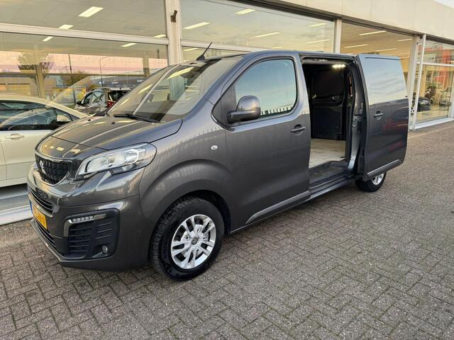 Peugeot EXPERT 2.0 BlueHDI 180 Standard Asphalt | 1e eigenaar | Airco | Trekhaak | Schuifdeur rechts | 3-zitplaatsen | Achteruitrijcamera | Cruise control | NAP | Nieuwe APK |