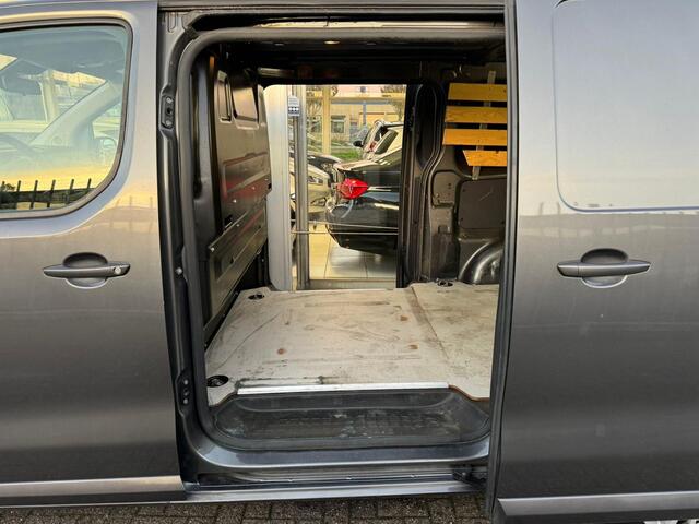 Peugeot EXPERT 2.0 BlueHDI 180 Standard Asphalt | 1e eigenaar | Airco | Trekhaak | Schuifdeur rechts | 3-zitplaatsen | Achteruitrijcamera | Cruise control | NAP | Nieuwe APK |