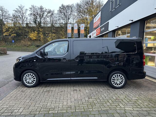 Peugeot EXPERT 2.0 BlueHDi 145pk L3 DC All-in Prijs Bouwjaar 2025, prijs inclusief BPM exclusief BTW/2x Schuifdeur/Leer/Massagestoelen verwarmd voor/Stuurverwarming Eurorepar