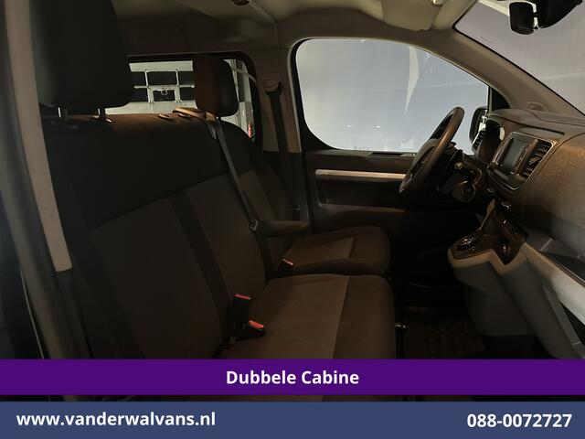 Peugeot EXPERT 2.0 BlueHDI 123pk Automaat L3H1 Dubbele Cabine Euro6 Airco | 6-Zits | Camera | Navigatie Head up Display, Apple Carplay, Android Auto, cruisecontrol, Trekhaak, Parkeersensoren